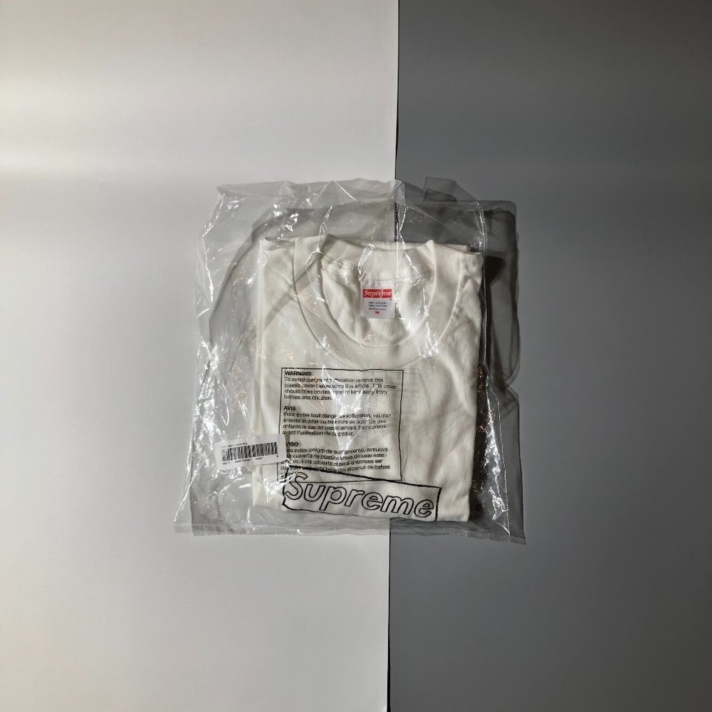 Supreme SS21 Kaws Chalk Box Logo Tee